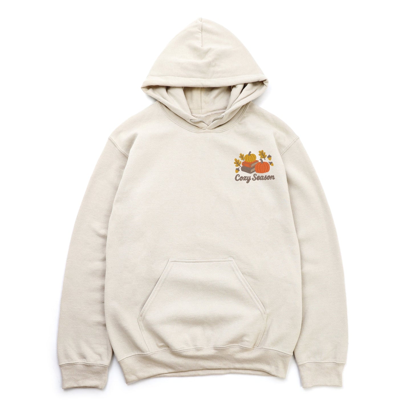 Embroidered Cozy Season Books - Women's Hoodie
