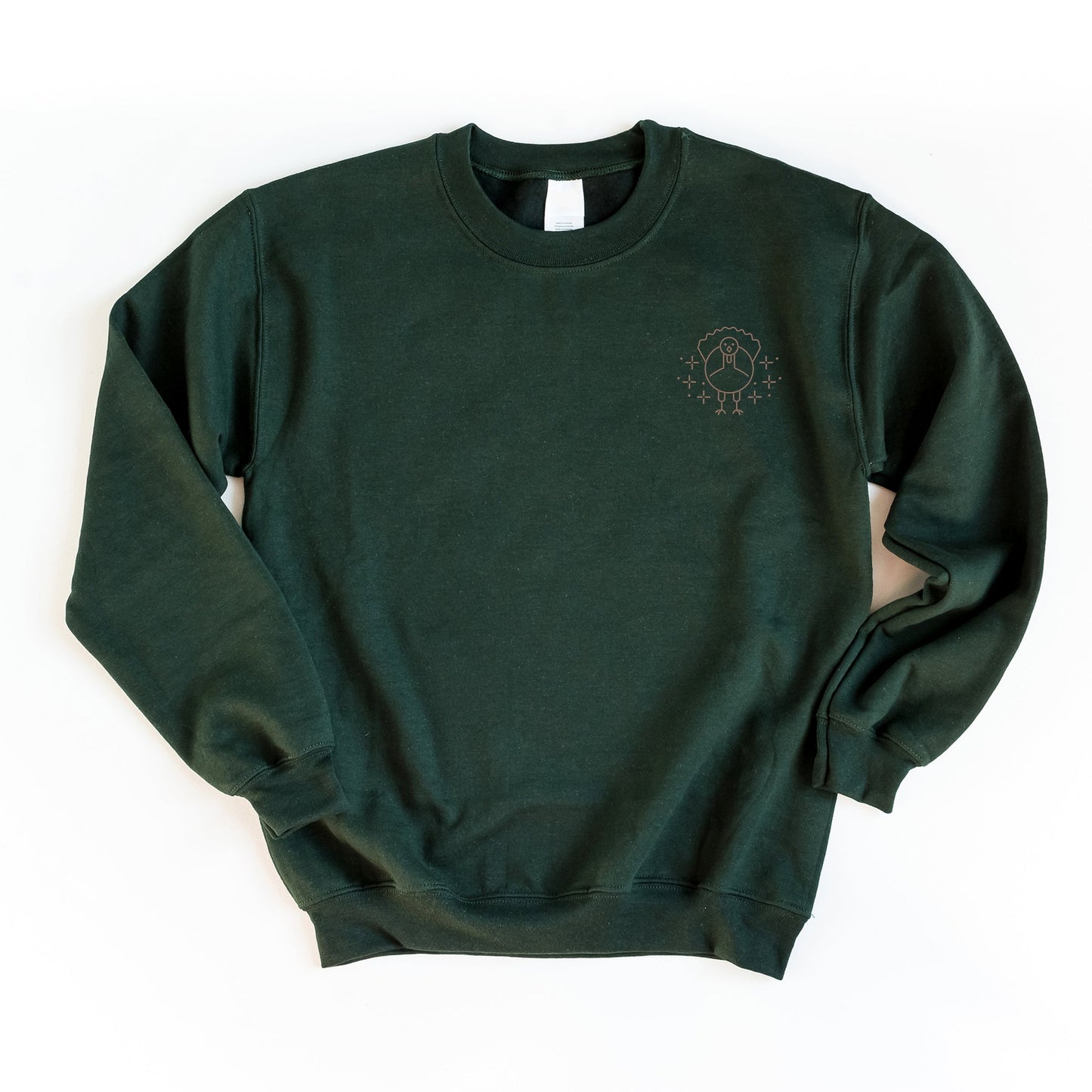Embroidered Turkey Sparkles -  Women's Sweatshirt