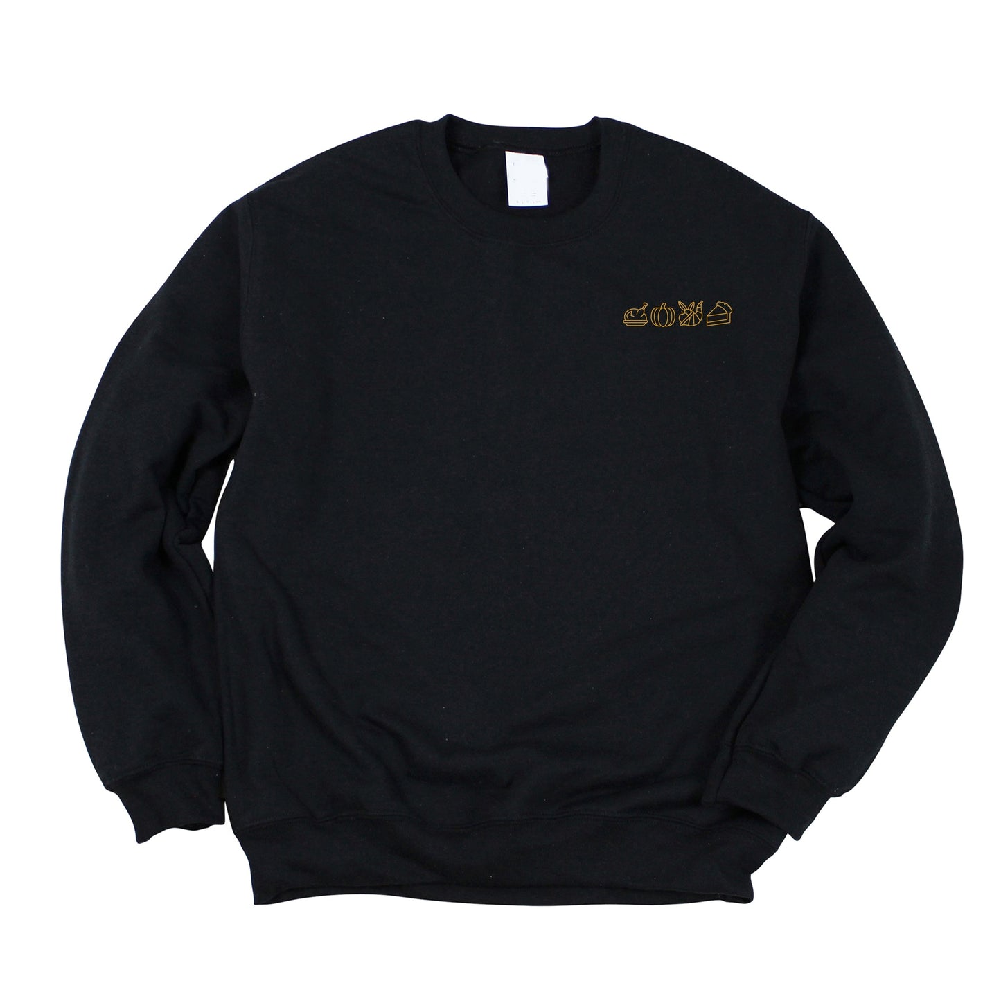Embroidered Thanksgiving Icons -  Women's Sweatshirt