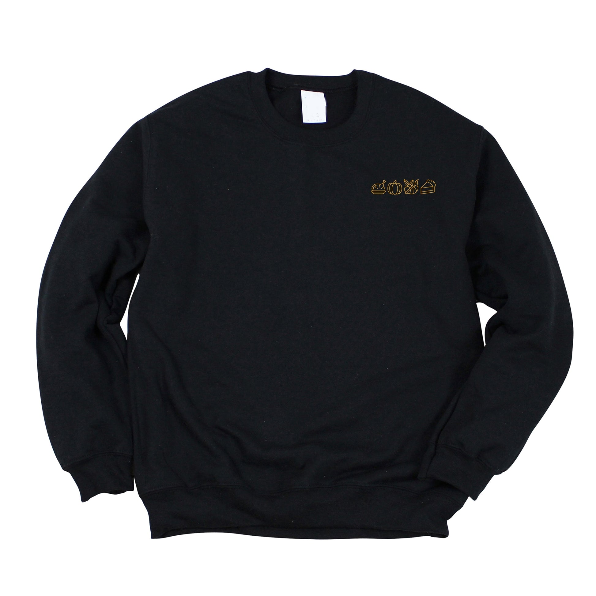 Embroidered Thanksgiving Icons -  Women's Sweatshirt