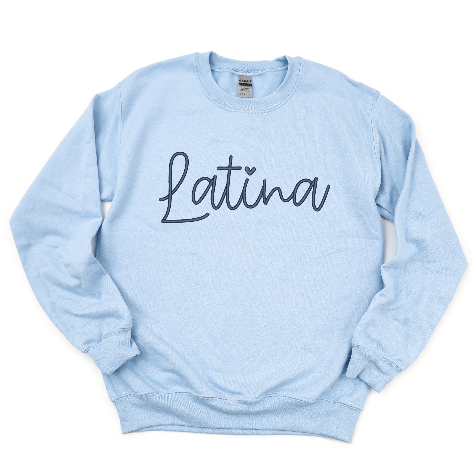 Embroidered Latina Cursive - Women's Graphic Sweatshirt