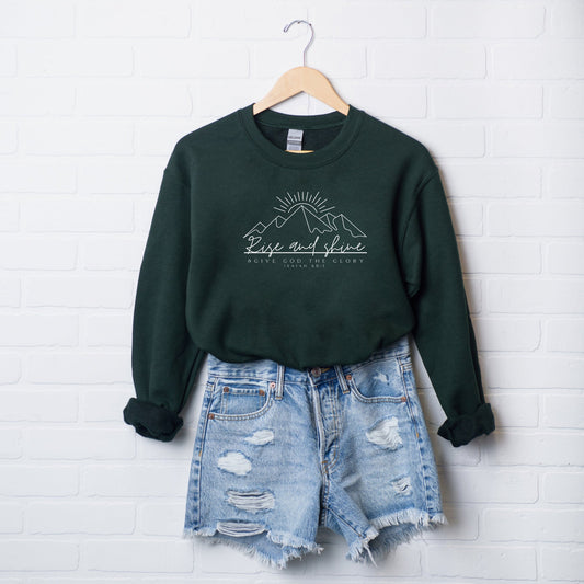 Rise And Shine Glory | Sweatshirt