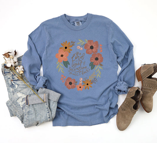 The Lord Is My Light | Garment Dyed Long Sleeve
