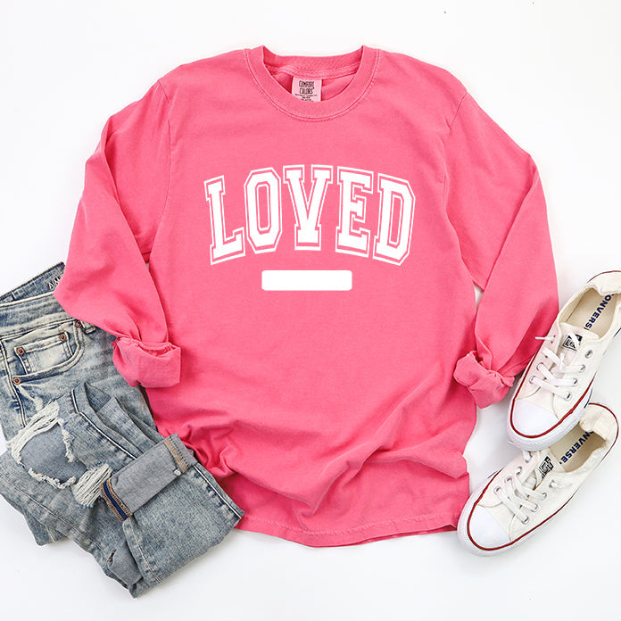 Loved Varsity 3.16 | Garment Dyed Long Sleeve