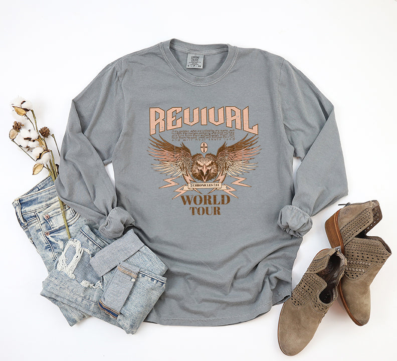 Revival World Tour | Garment Dyed Long Sleeve