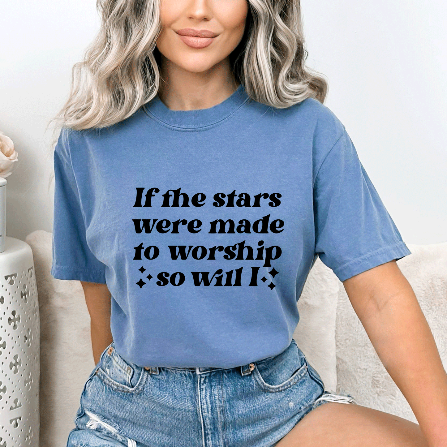 Stars Made To Worship | Garment Dyed Tee