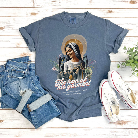 The Hem Of His Garment | Garment Dyed Tee