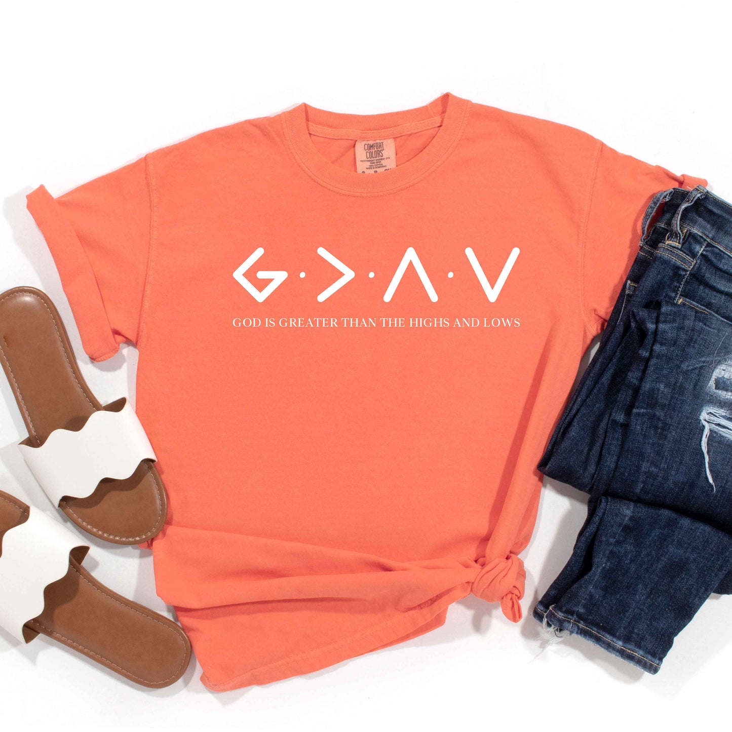 God Is Greater | Garment Dyed Tee