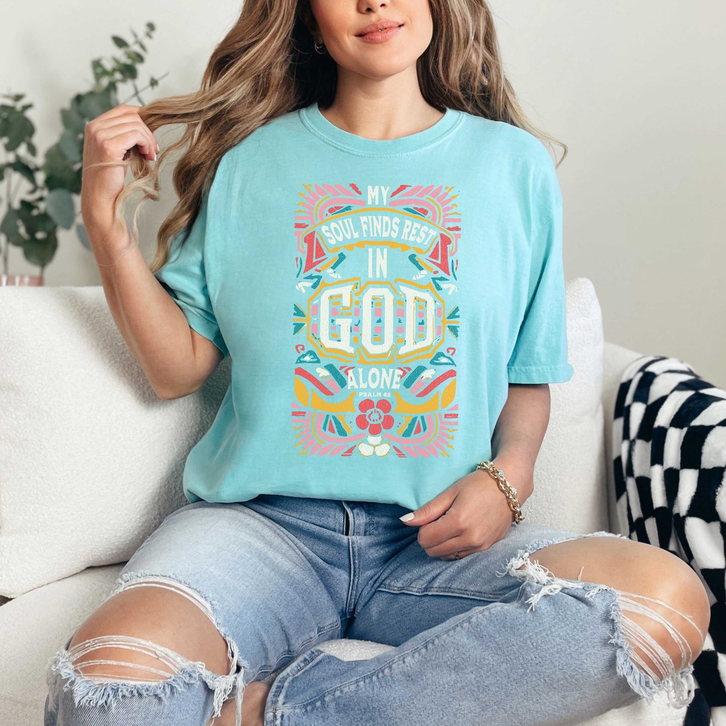 My Soul Finds Rest | Garment Dyed Tee