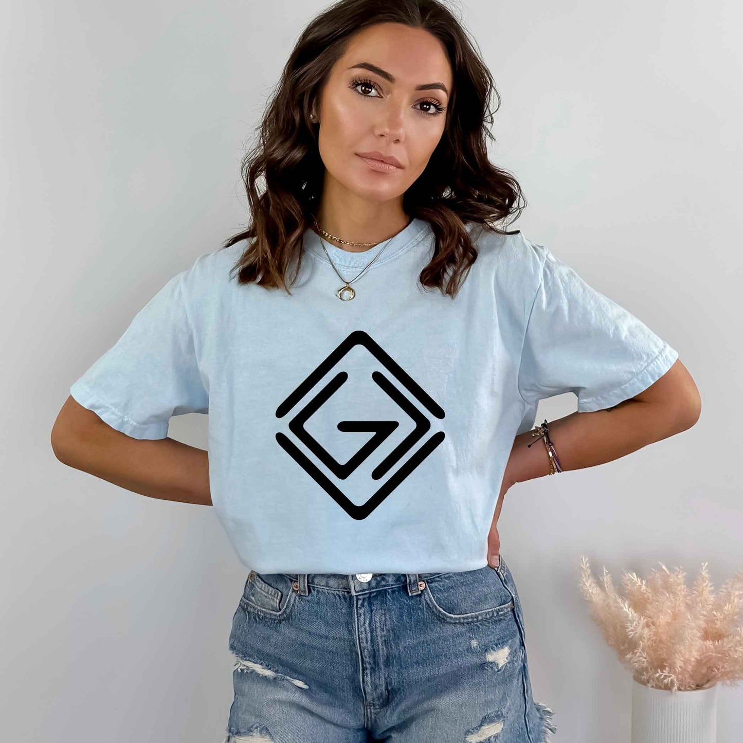 God Is Greater Diamond | Garment Dyed Tee