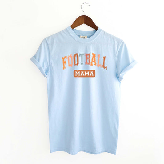 Varsity Football Mama | Garment Dyed Tee