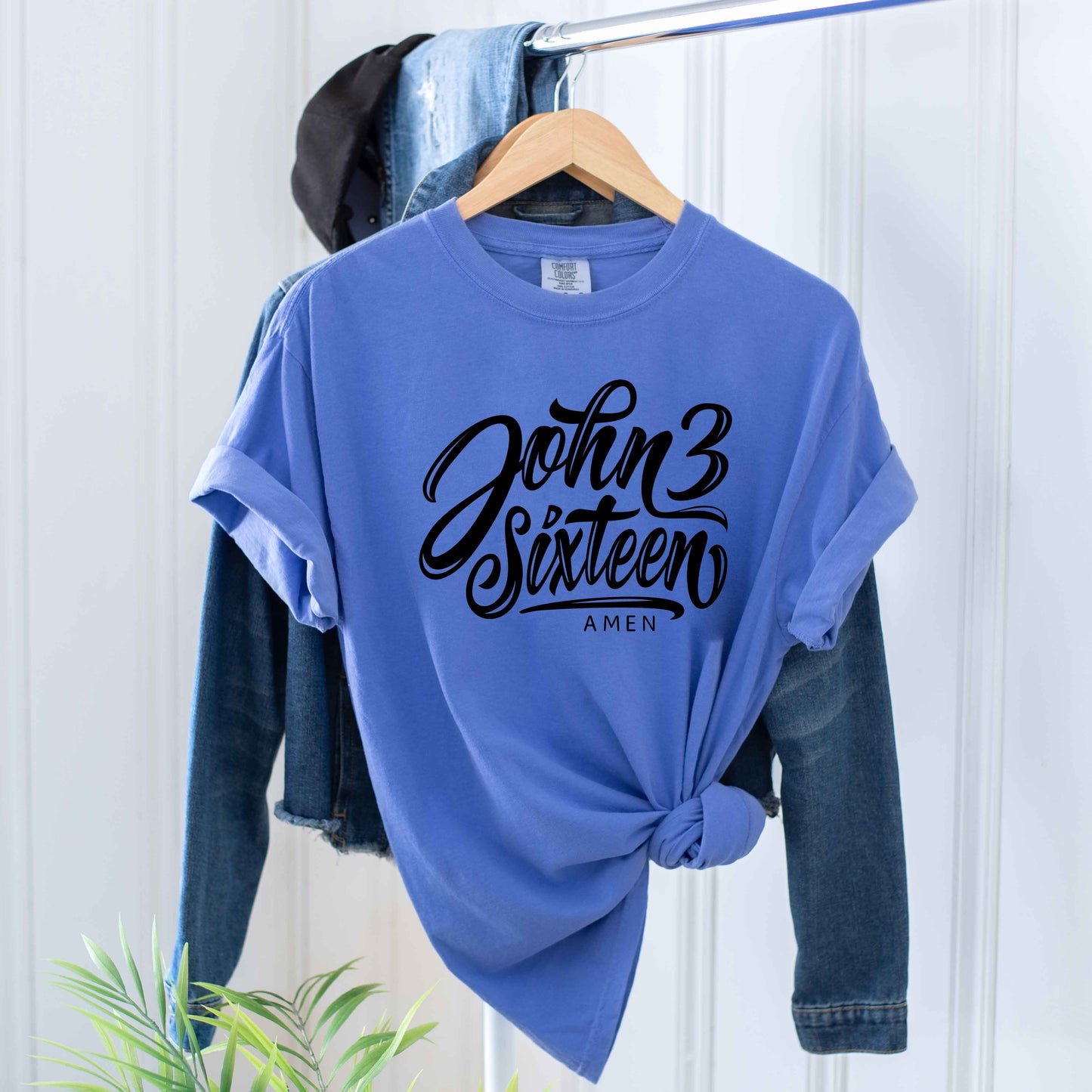 John 3 Sixteen | Garment Dyed Tee