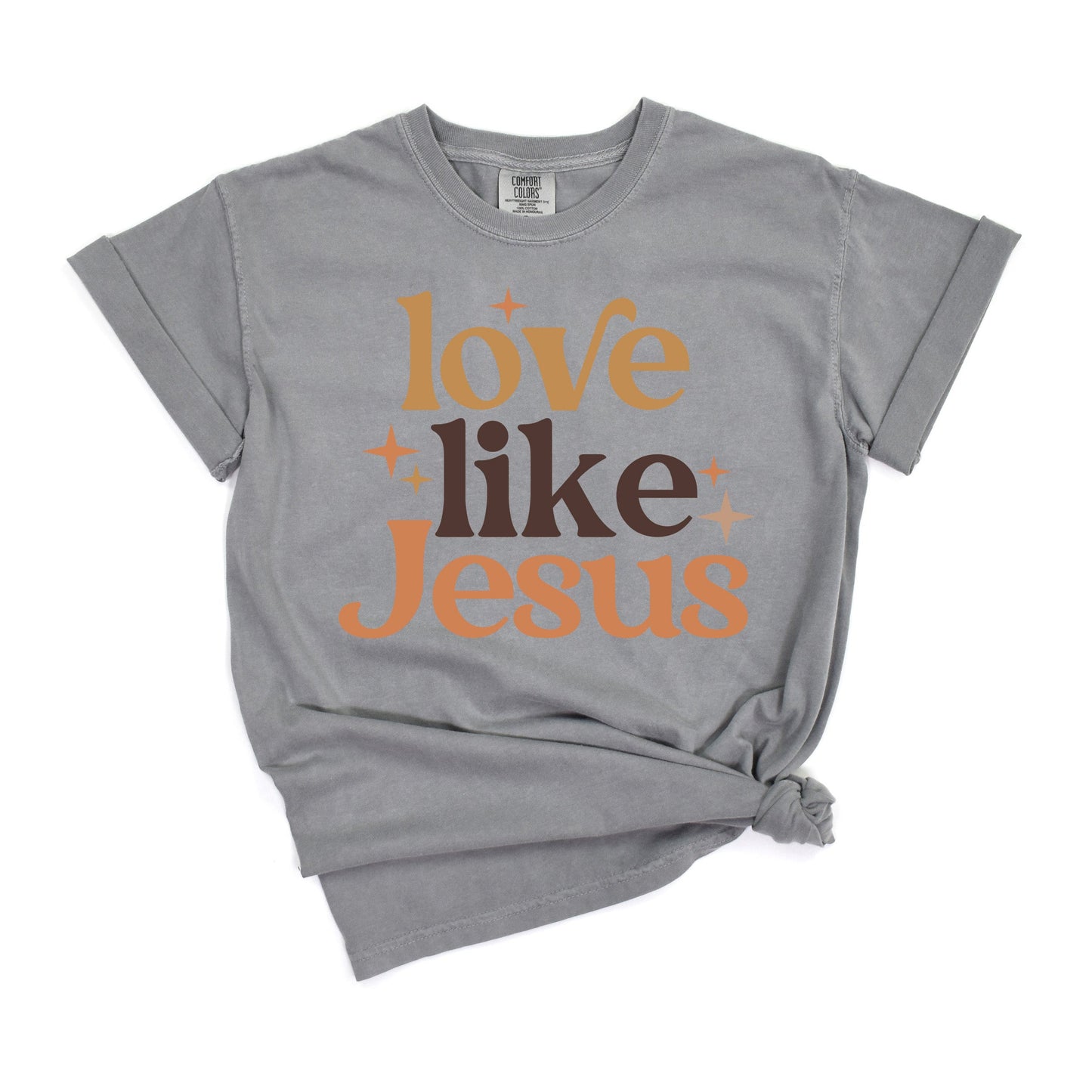 Love Like Jesus Stars | Garment Dyed Tee