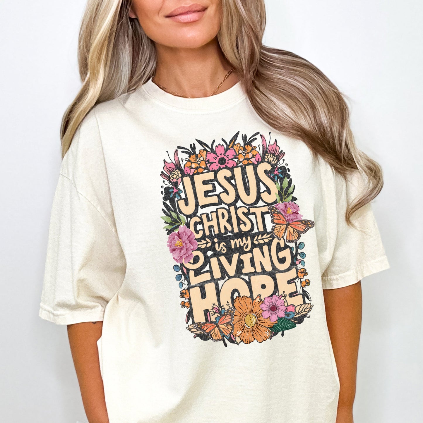 Jesus Is My Hope | Garment Dyed Tee