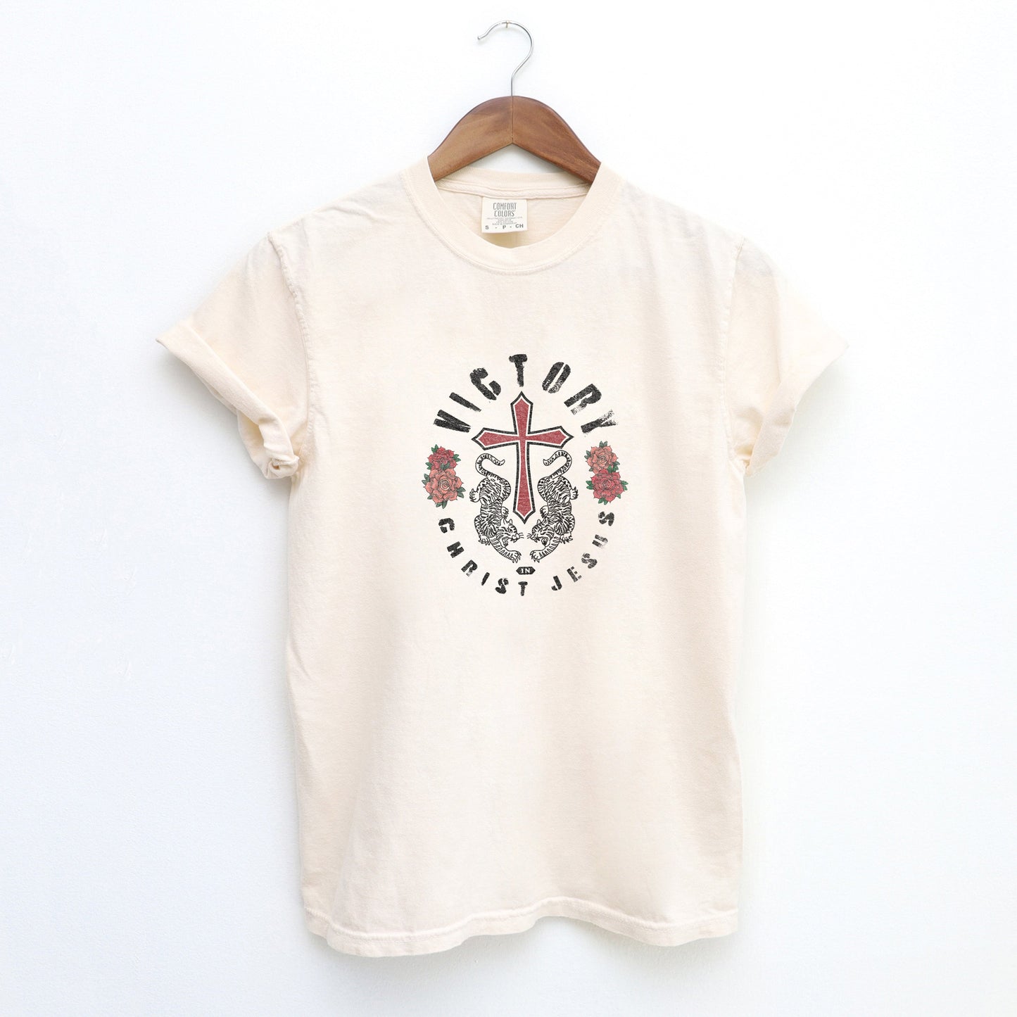 Victory Cross | Garment Dyed Tee