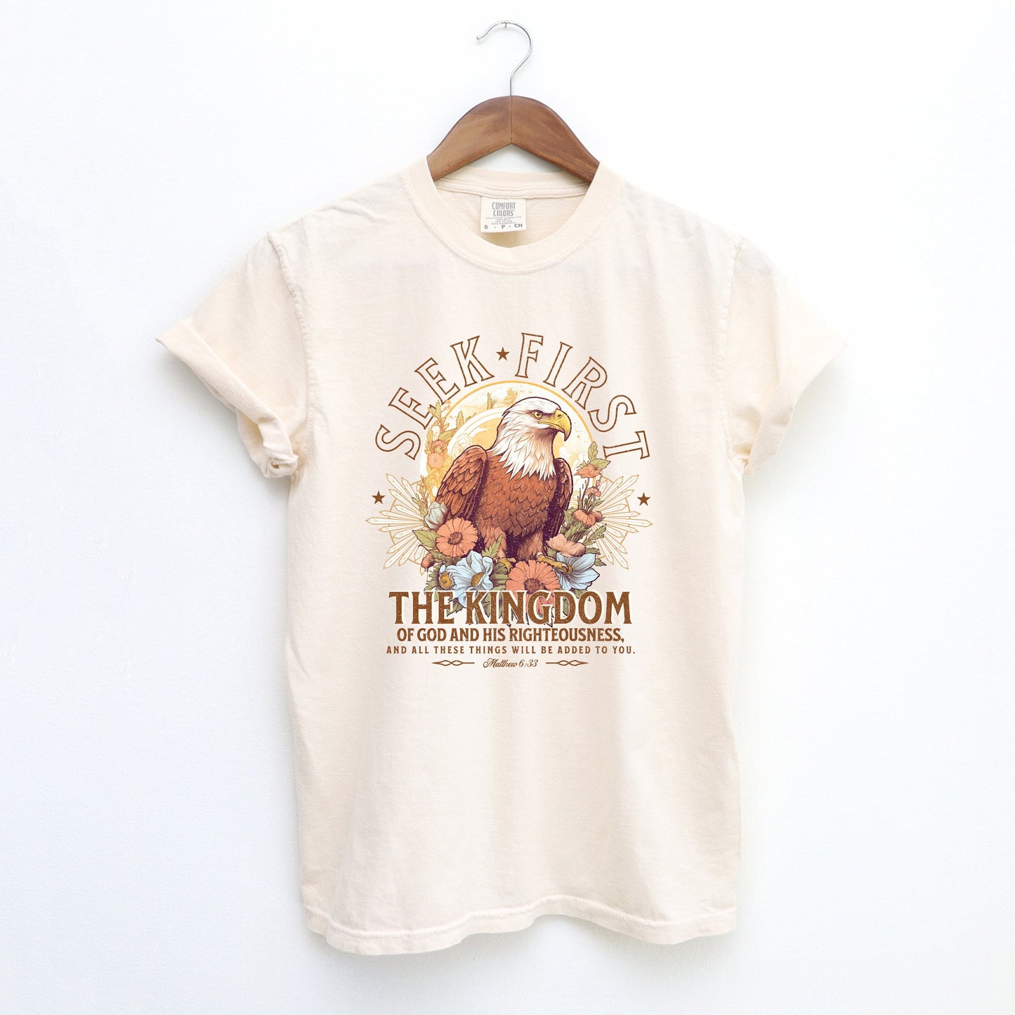 Seek First The Kingdom | Garment Dyed Tee
