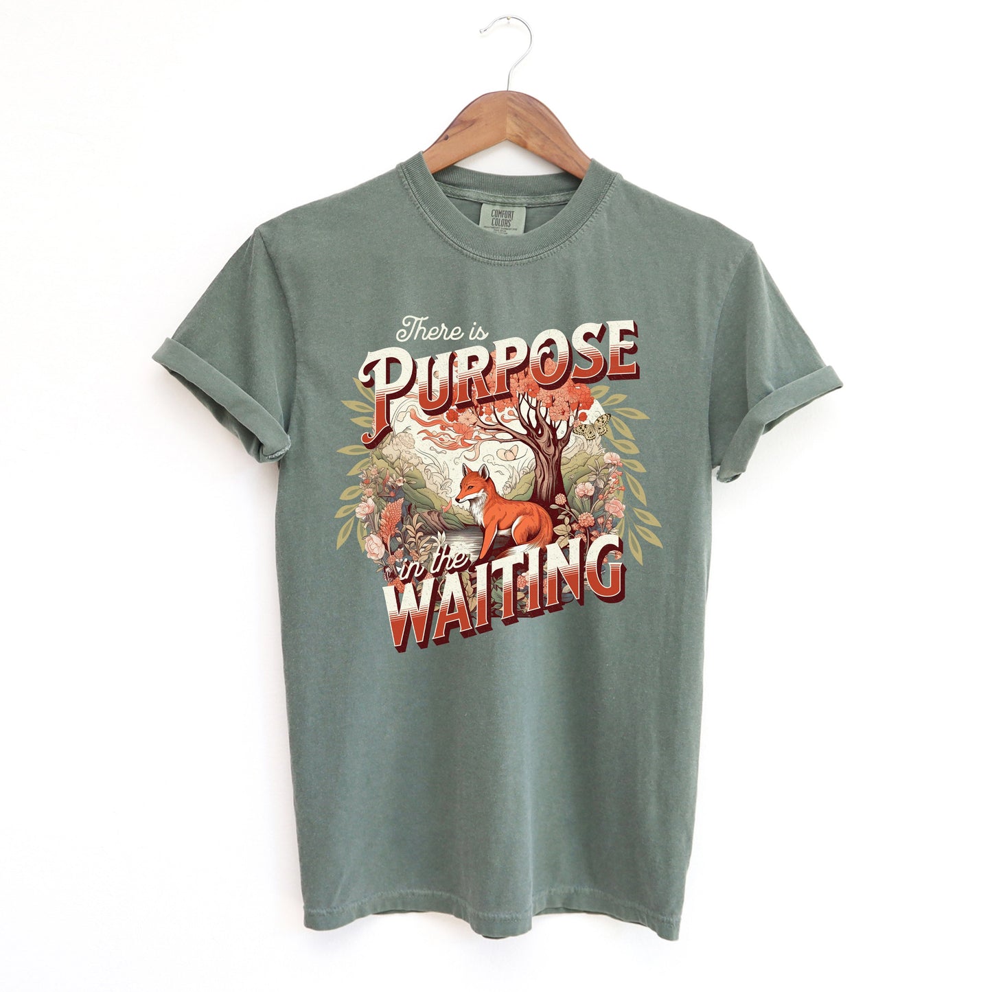 Purpose In The Waiting | Garment Dyed Tee