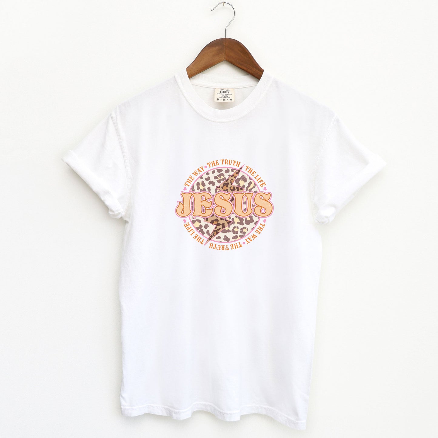Jesus Leopard | Garment Dyed Tee