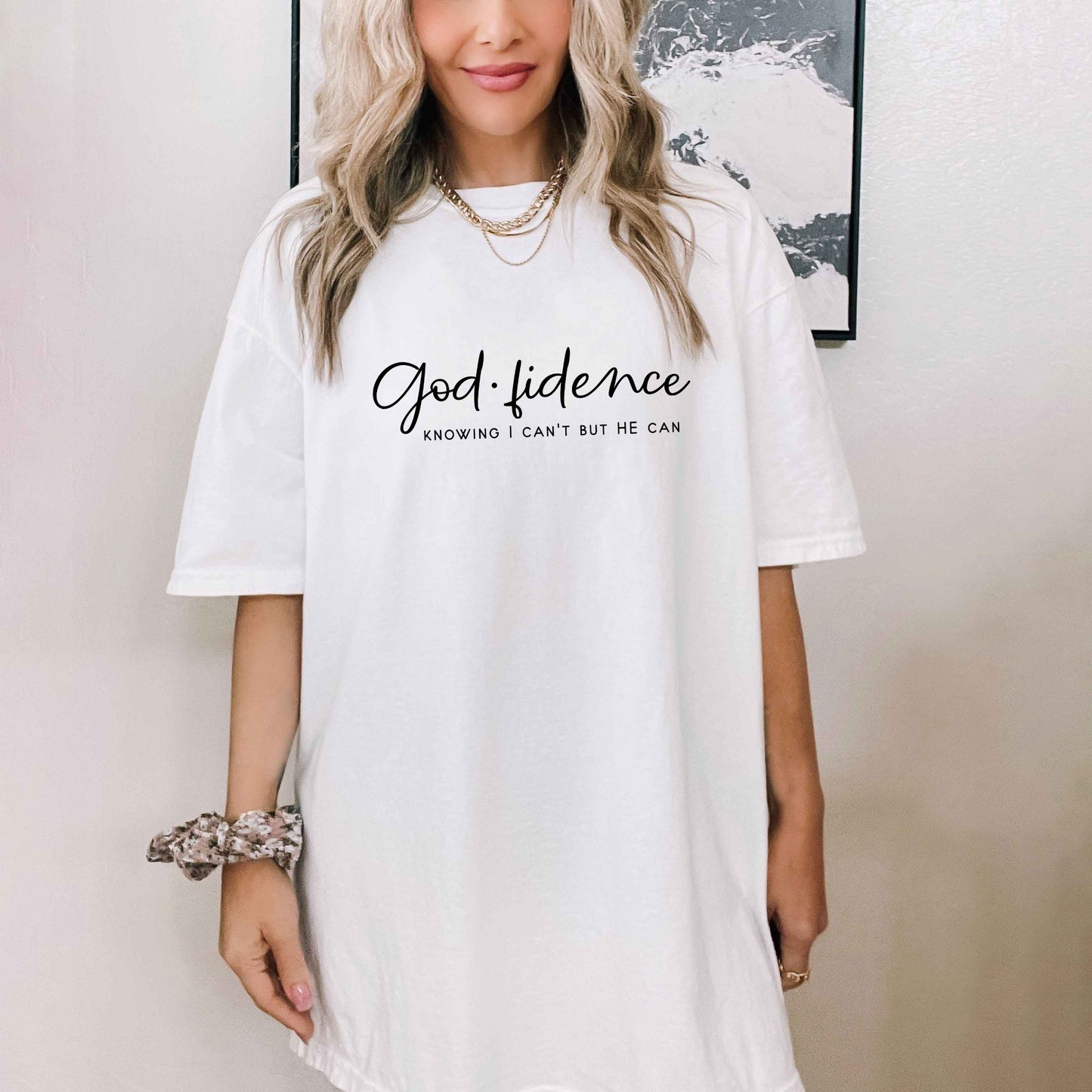 Godfidence | Garment Dyed Tee