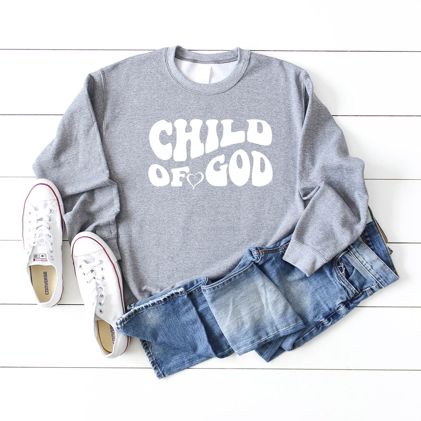 Child Of God Heart | Sweatshirt