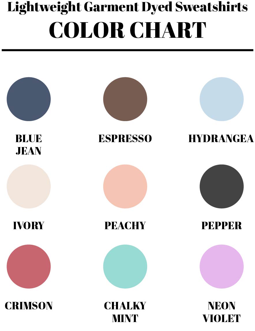 Be Mine | Lightweight Garment Dyed Sweatshirt