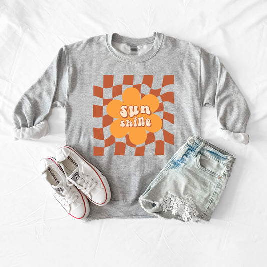 Sun Shine Checkered | Sweatshirt