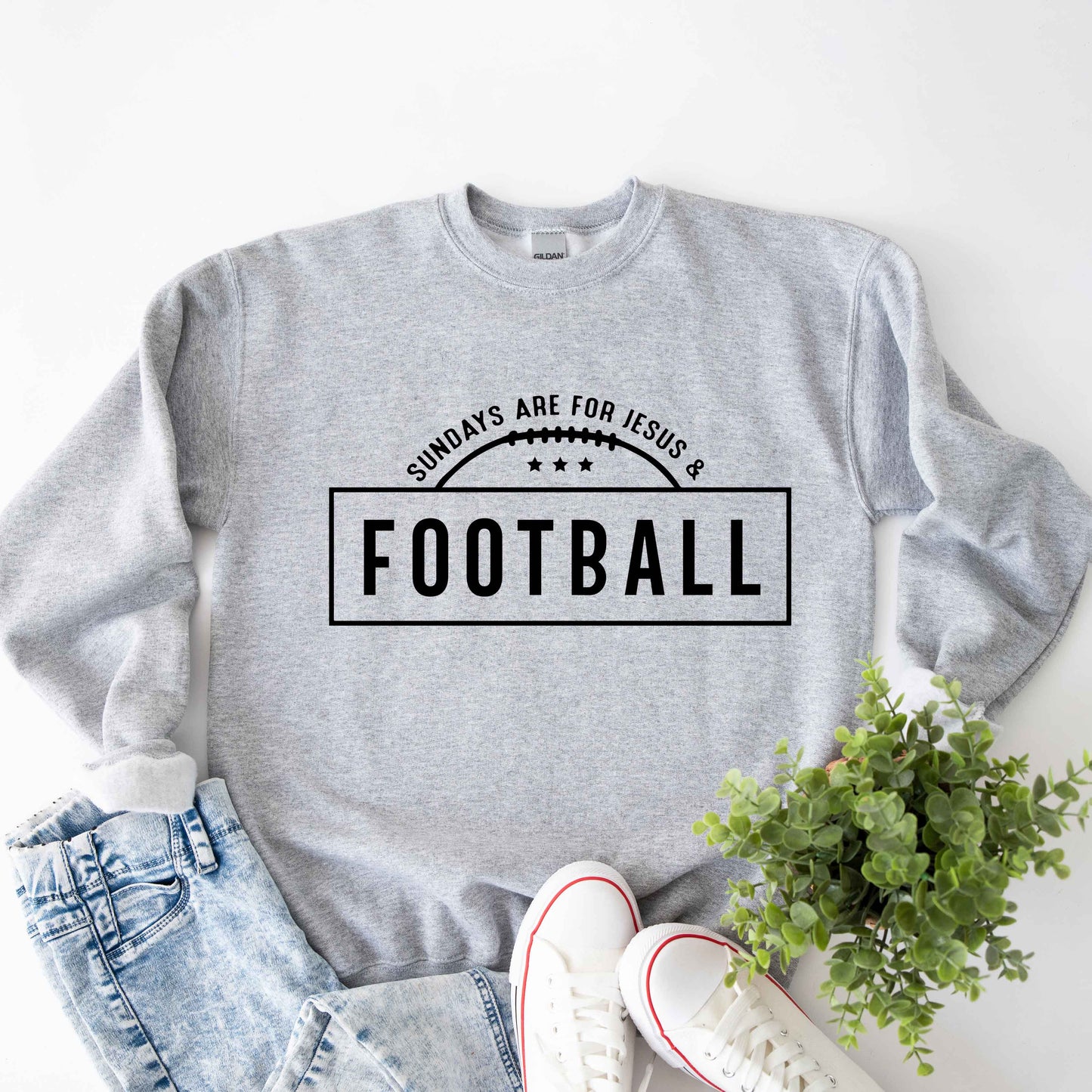 Jesus and Football | Sweatshirt