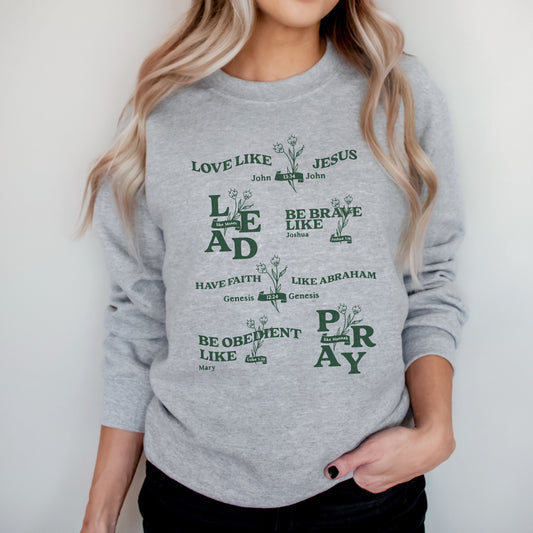 Bible Figures | Graphic Sweatshirt