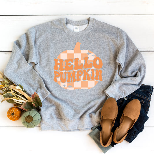 Hello Pumpkin Sparkles | Sweatshirt