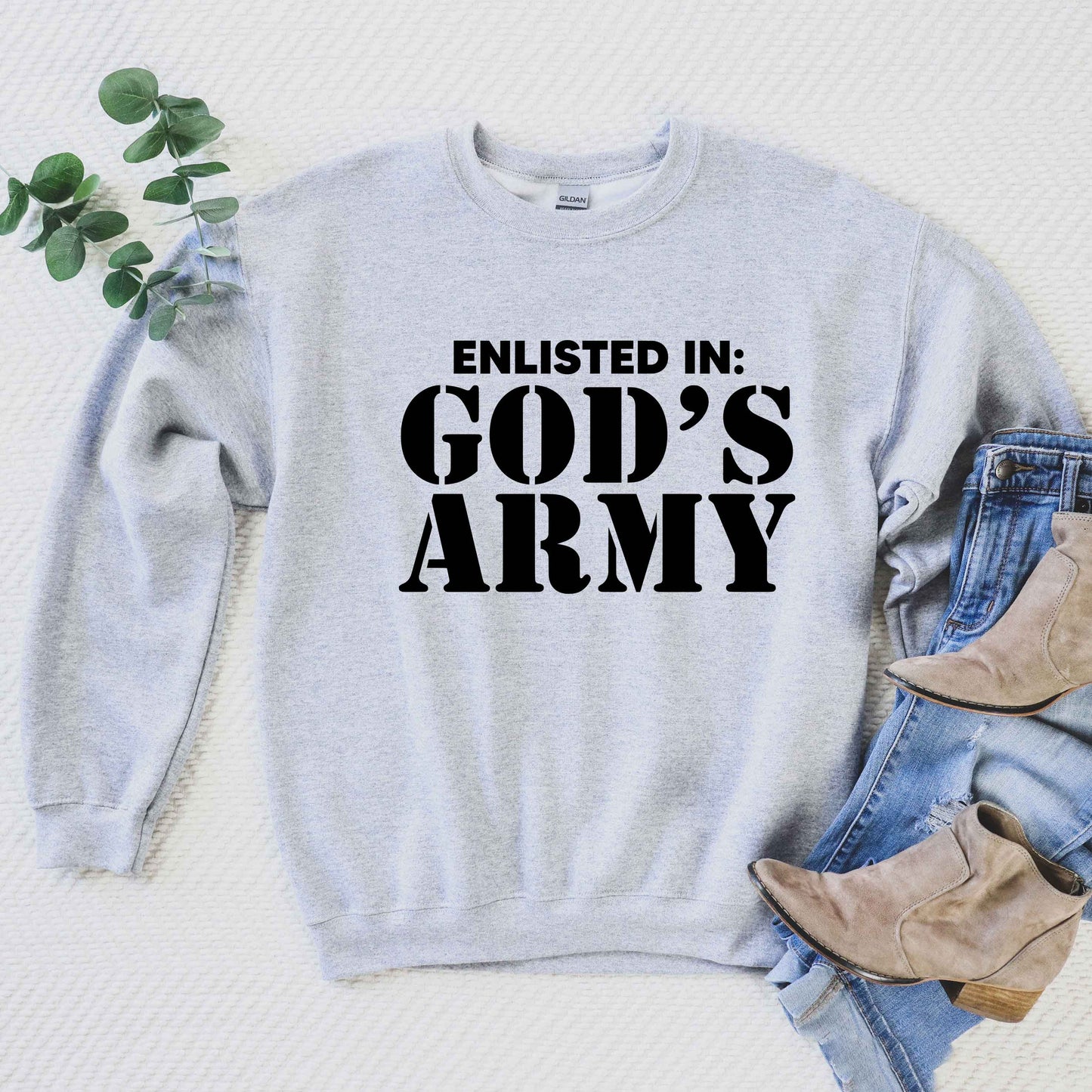 Enlist In God's Army | Sweatshirt