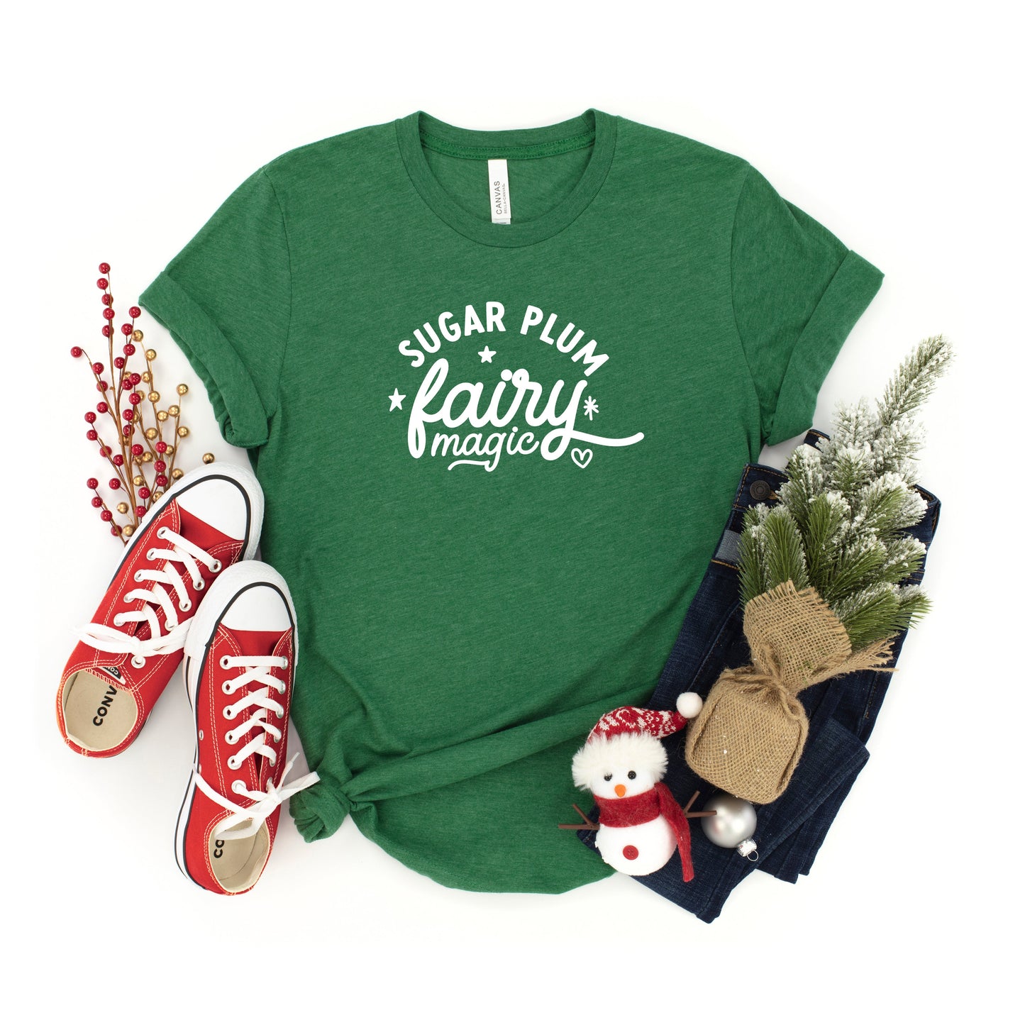 Sugar Plum Fairy Magic | Youth Short Sleeve Crew Neck