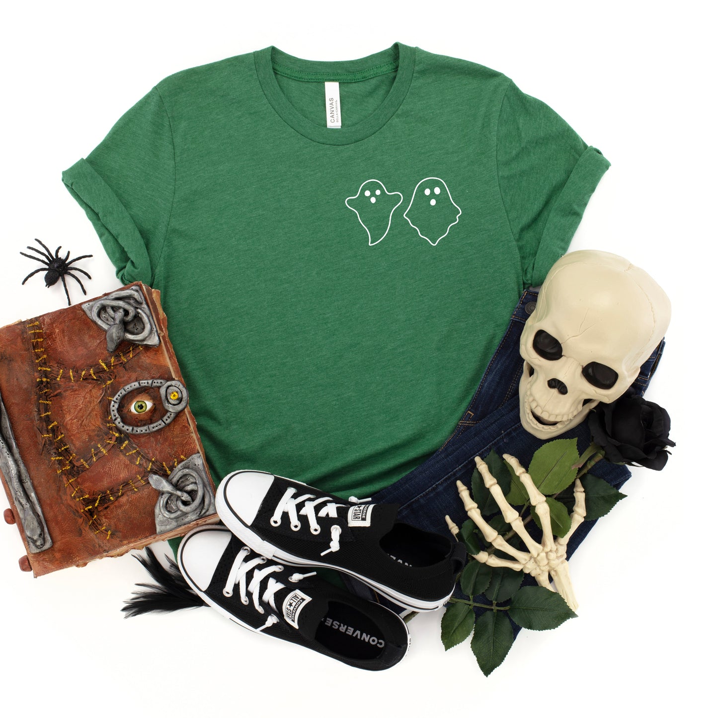 Boho Ghost Mini | Youth Short Sleeve Crew Neck