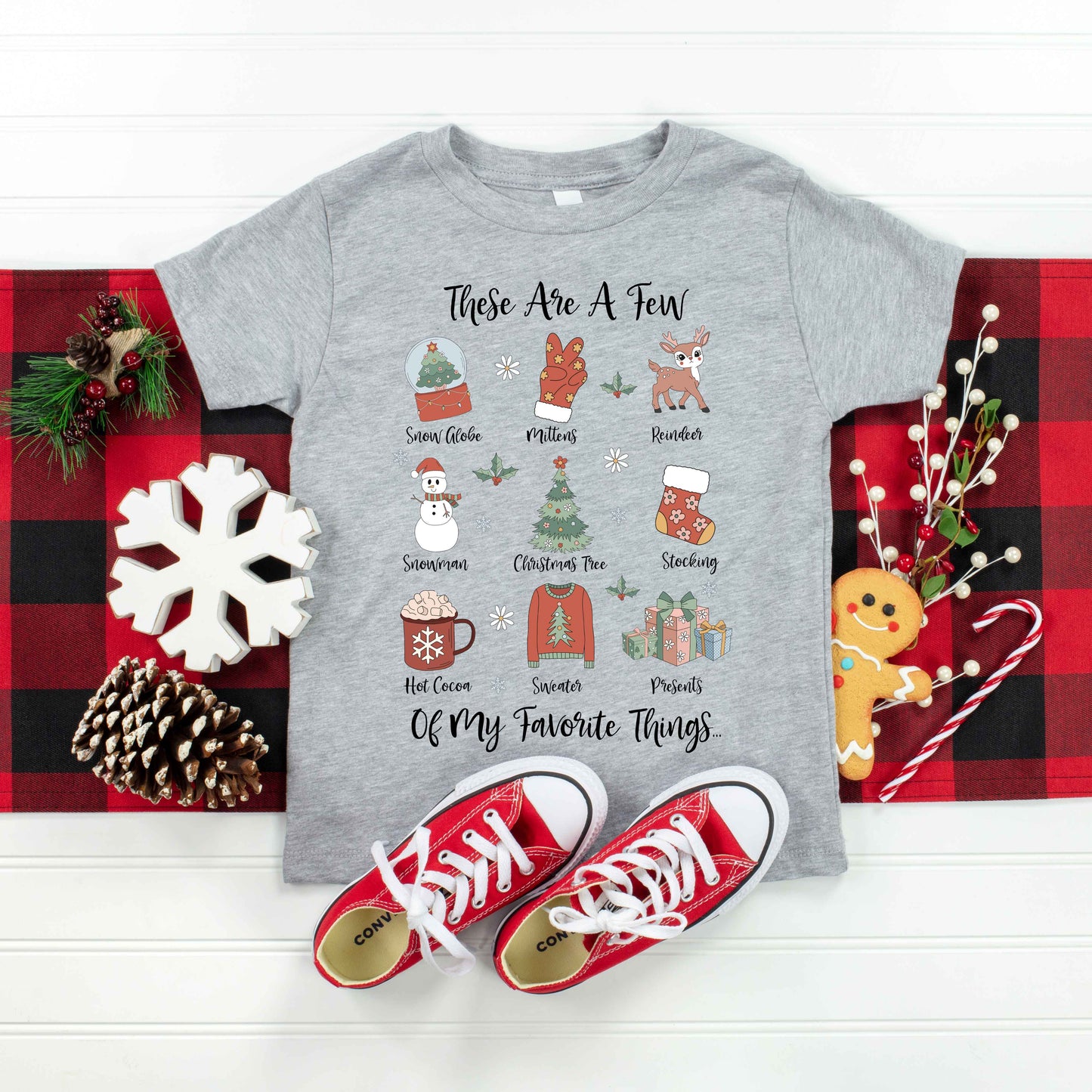 Christmas Favorites | Toddler Graphic Short Sleeve Tee