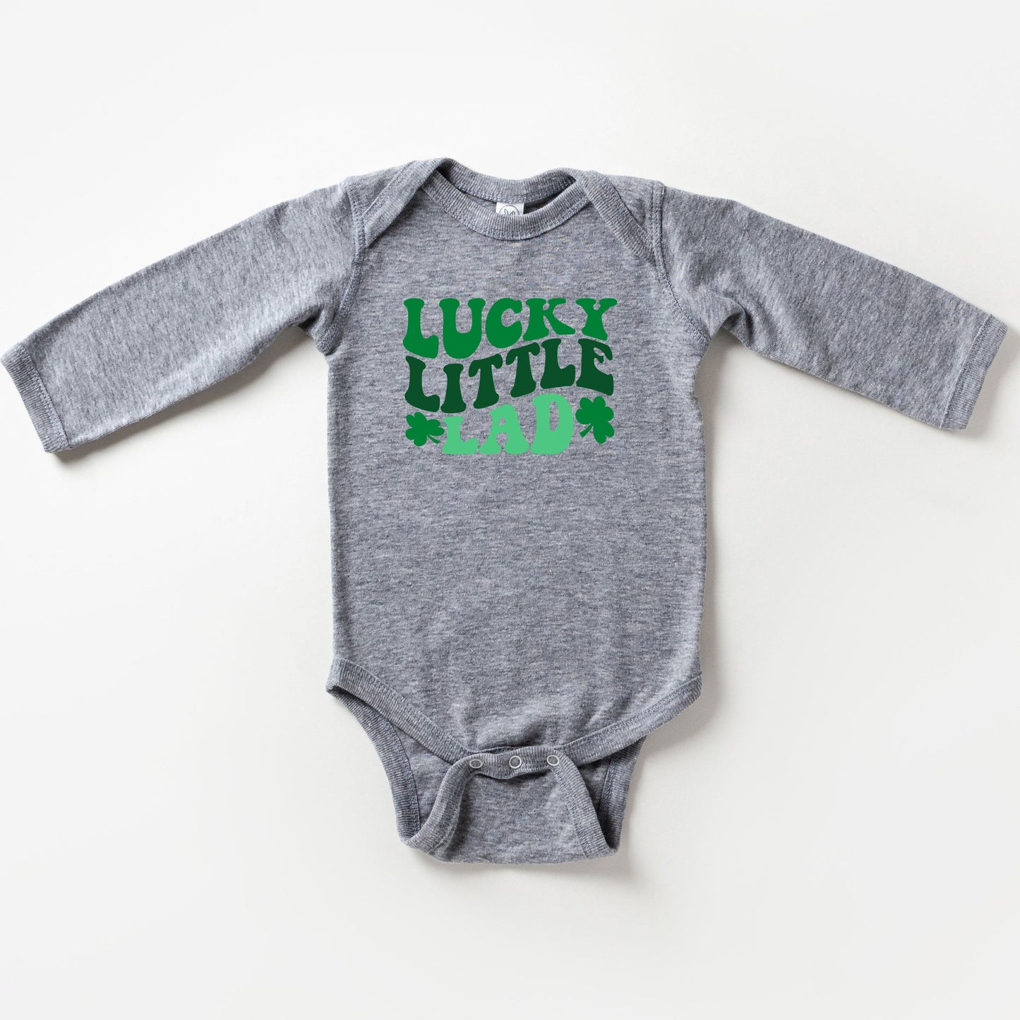 Lucky Little Lad | Baby Long Sleeve Onesie