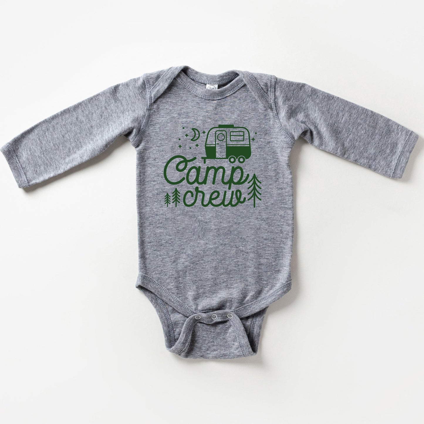 Camp Crew Camper | Baby Long Sleeve Onesie
