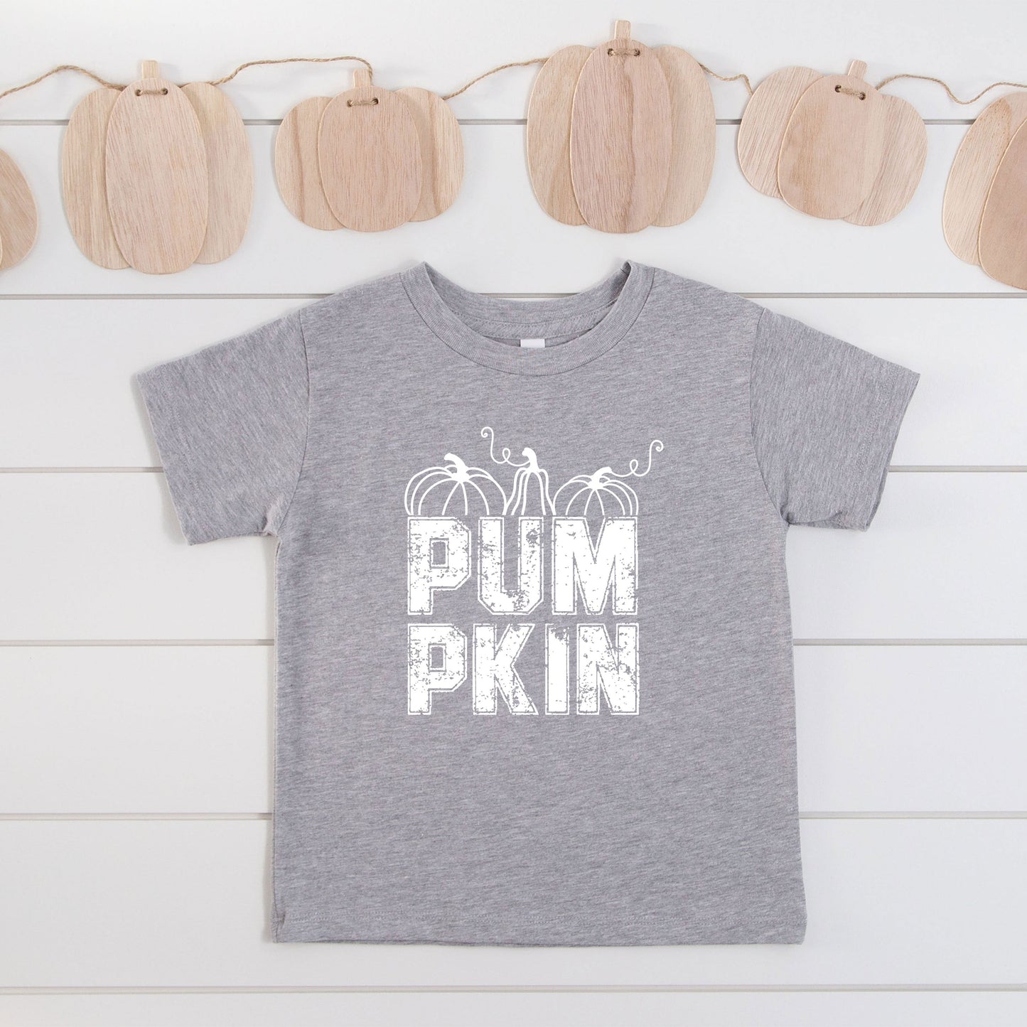 Pumpkin Distressed | Toddler Graphic Short Sleeve Tee