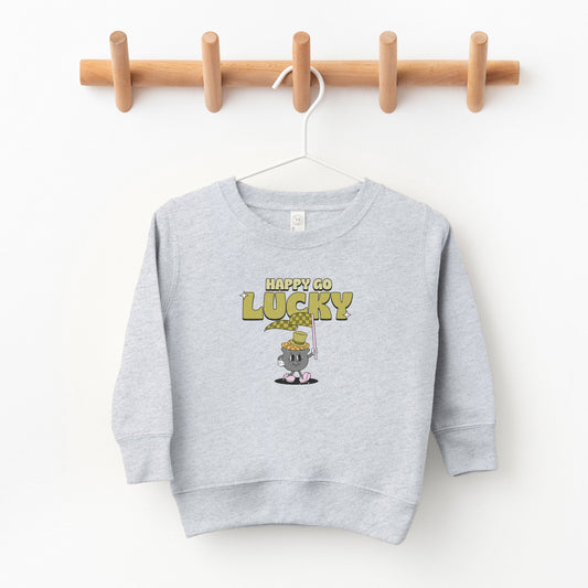 Happy Go Lucky Pot Of Gold | Toddler Sweatshirt