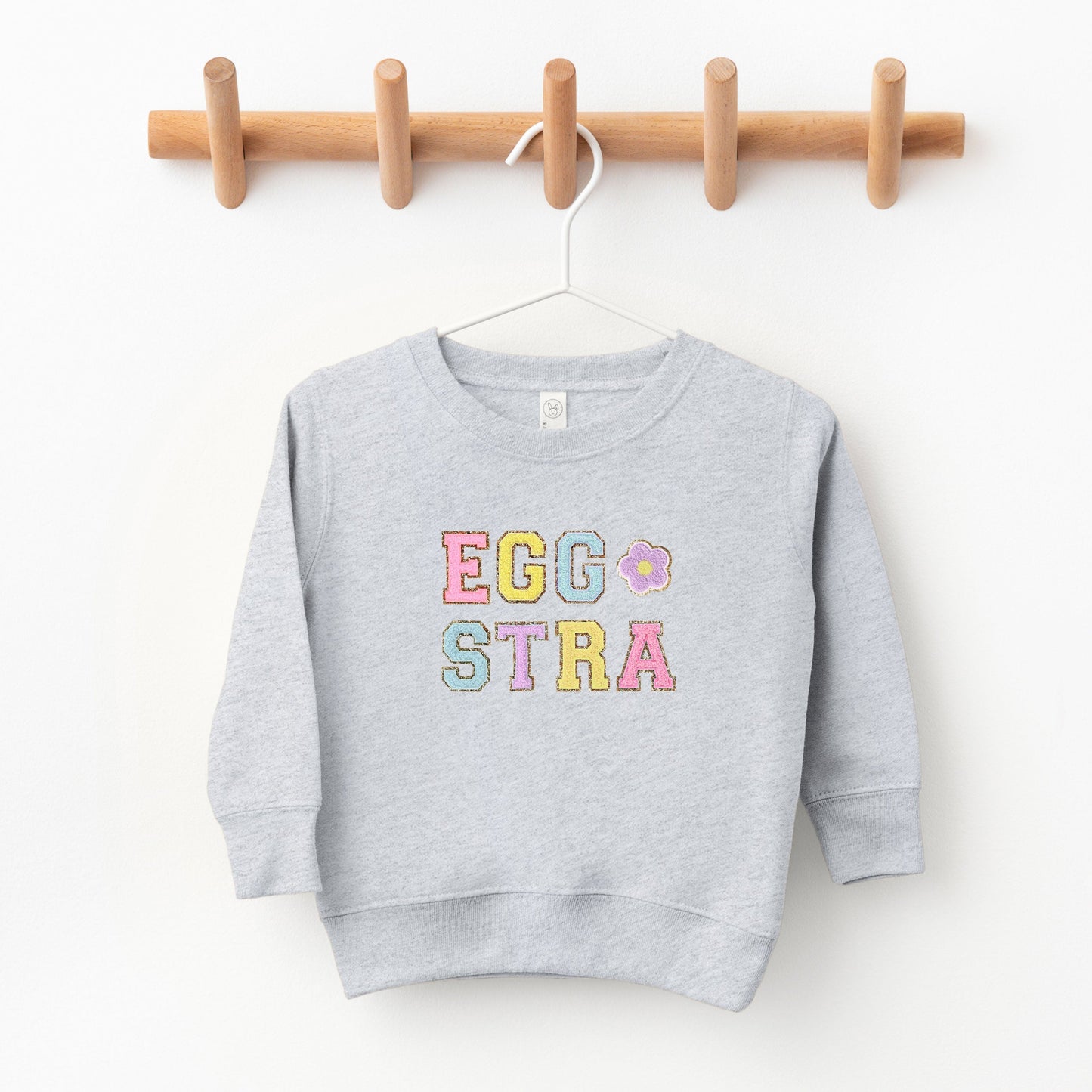 Eggstra Flower | Toddler Sweatshirt