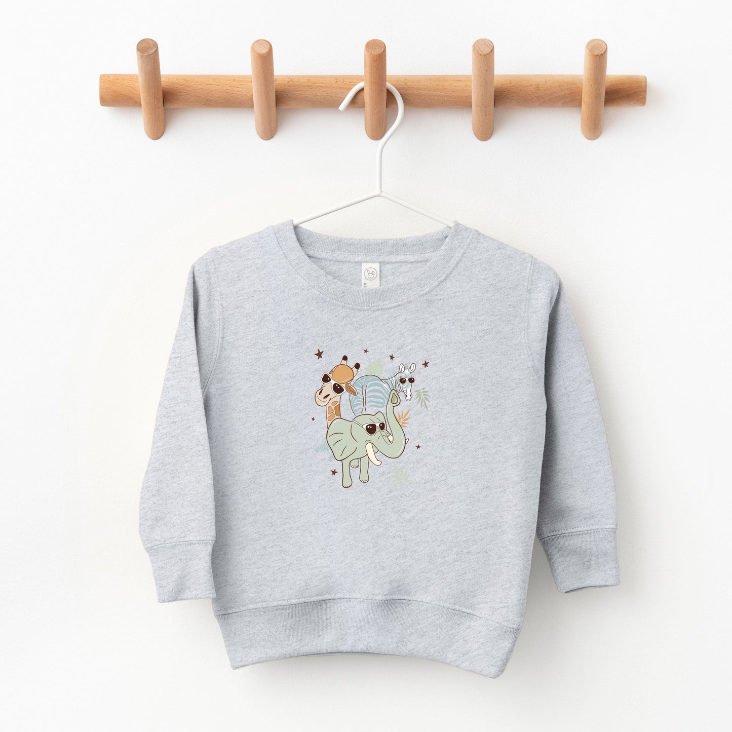 Wild One Animals | Toddler Sweatshirt