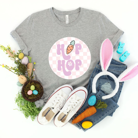 Checkered Hip Hop | Youth Short Sleeve Crew Neck