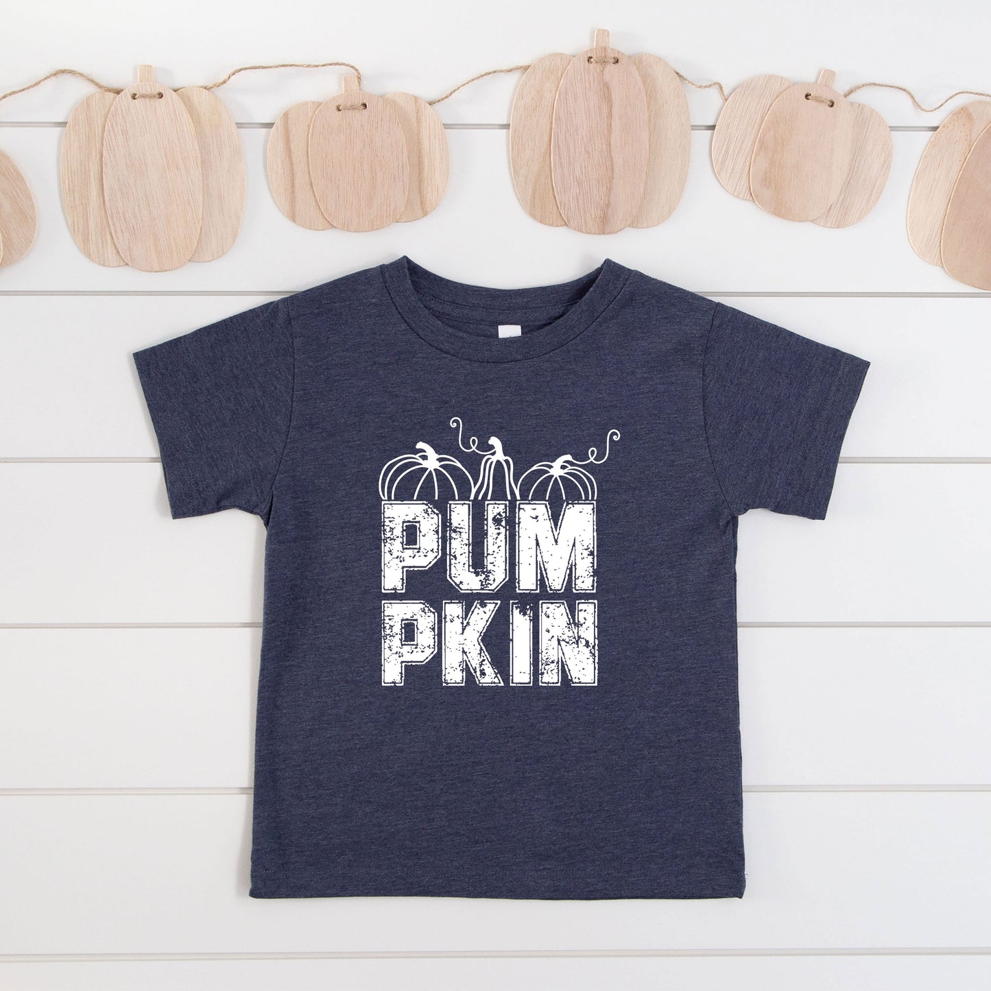 Pumpkin Distressed | Toddler Graphic Short Sleeve Tee