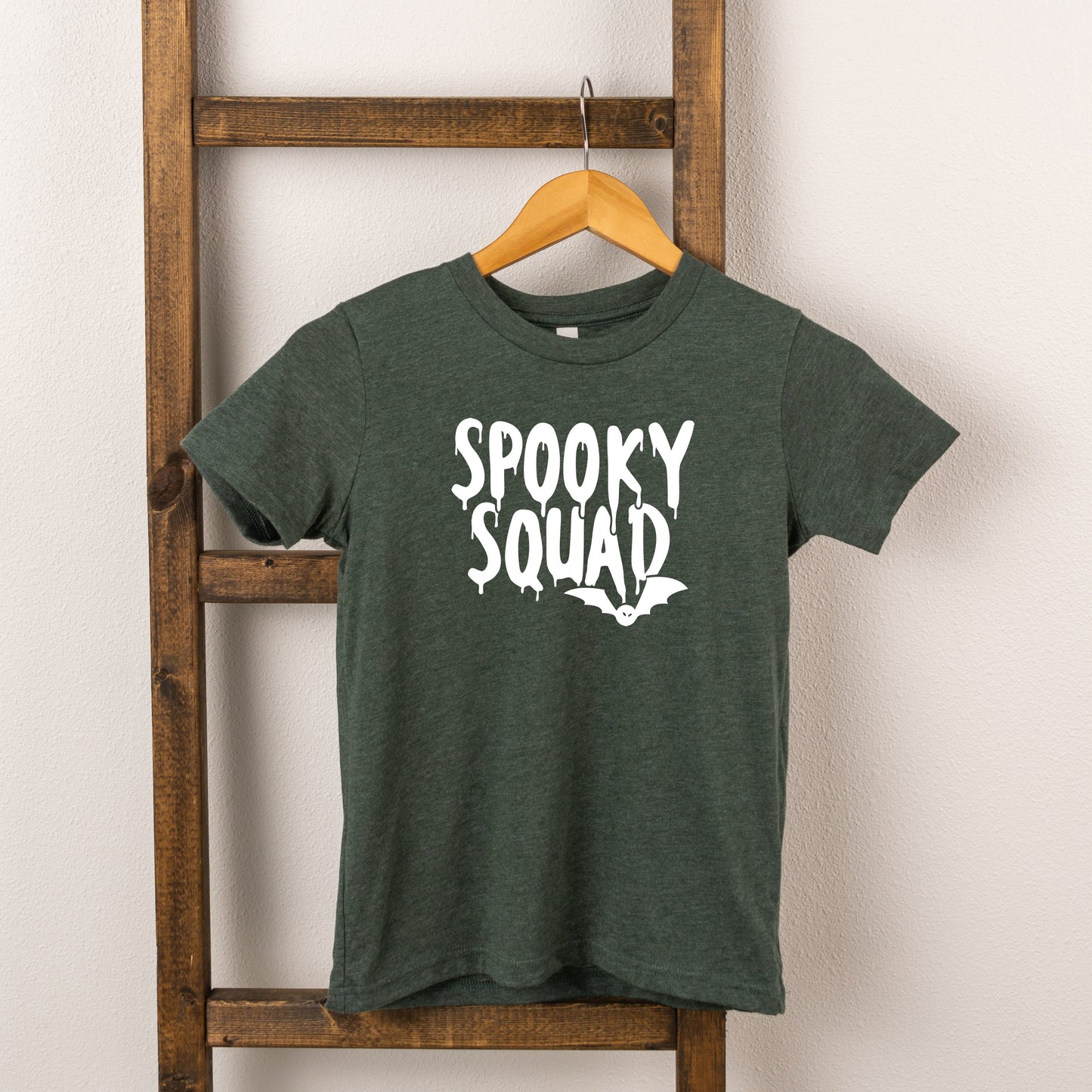 Spooky Squad Bat | Toddler Short Sleeve Crew Neck
