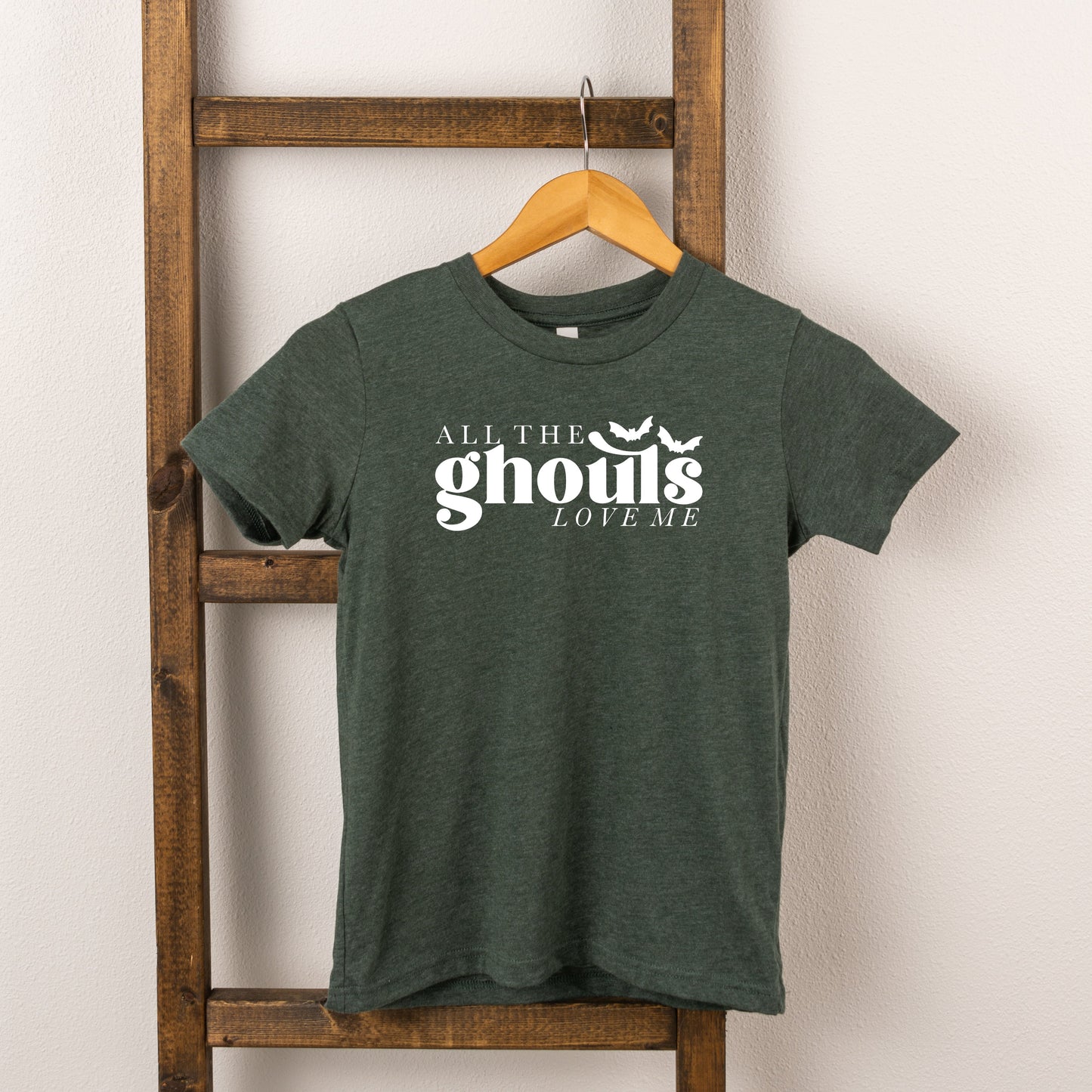 All The Ghouls Love Me | Toddler Short Sleeve Crew Neck