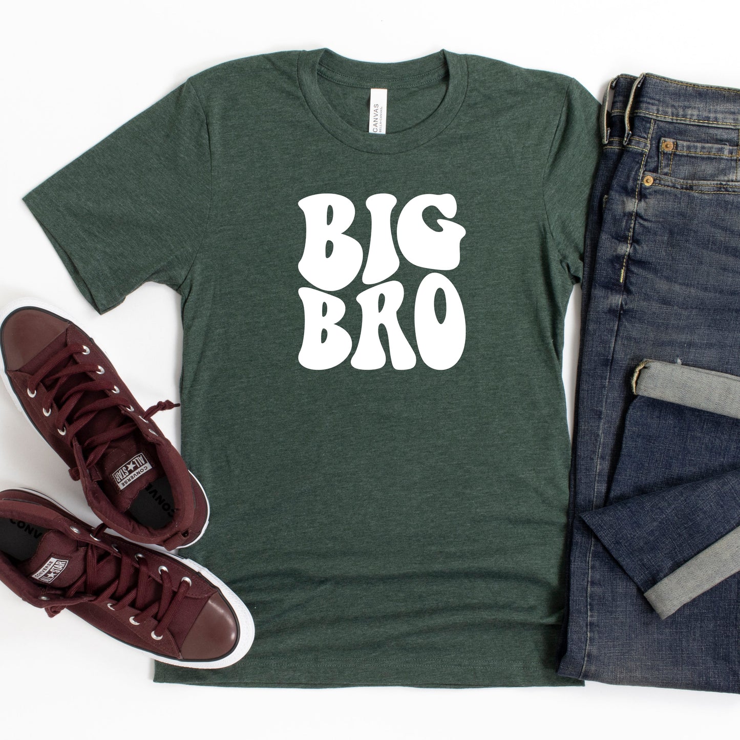 Big Bro Wavy | Youth Short Sleeve Crew Neck