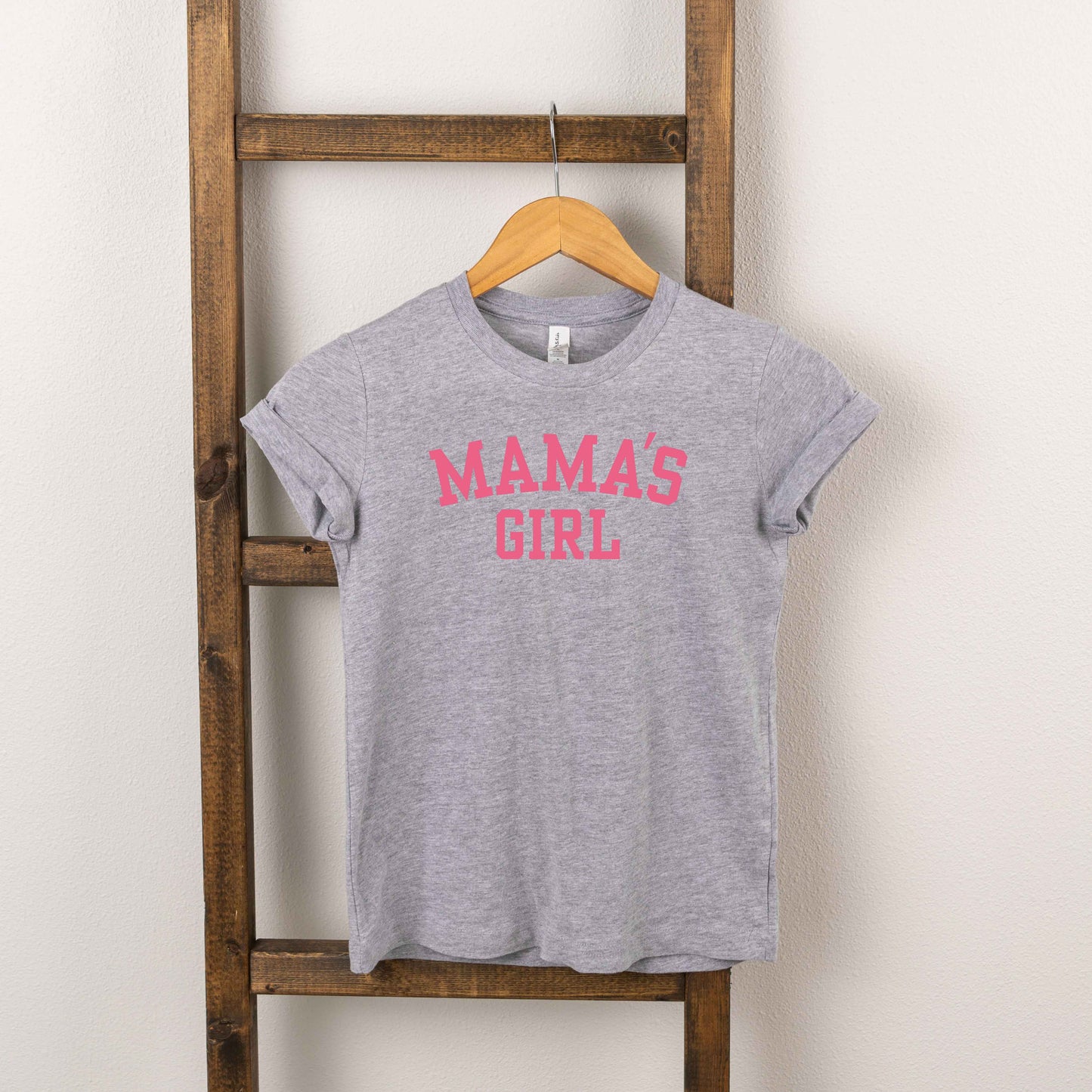 Mama's Girl Varsity | Toddler Short Sleeve Crew Neck