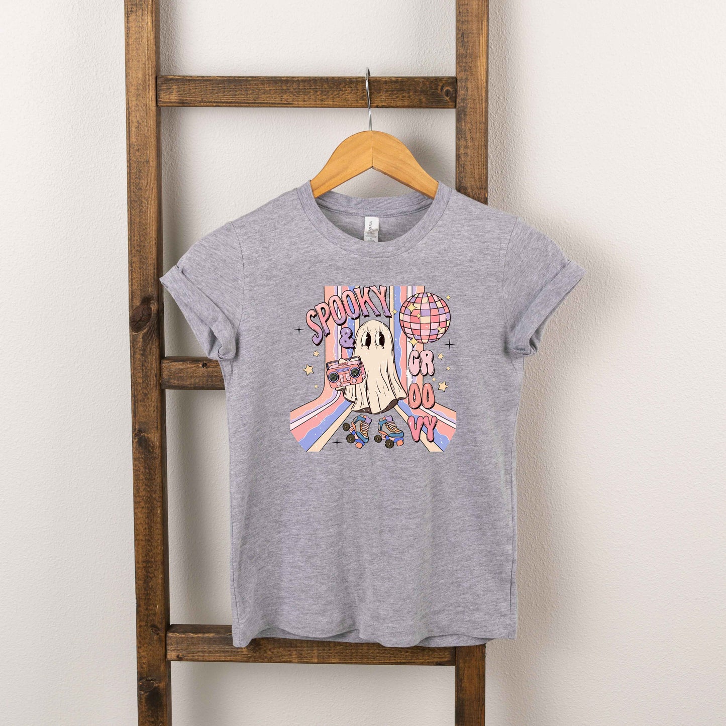 Spooky And Groovy | Toddler Graphic Short Sleeve Tee