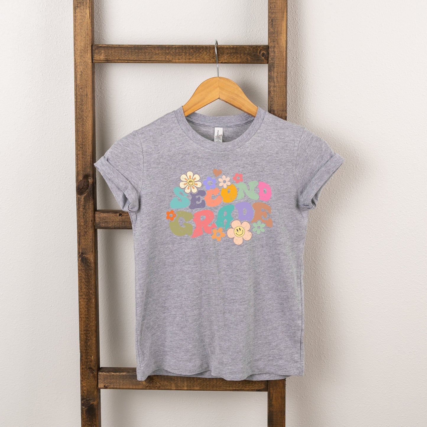 Second Grade Flowers | Youth Graphic Short Sleeve Tee