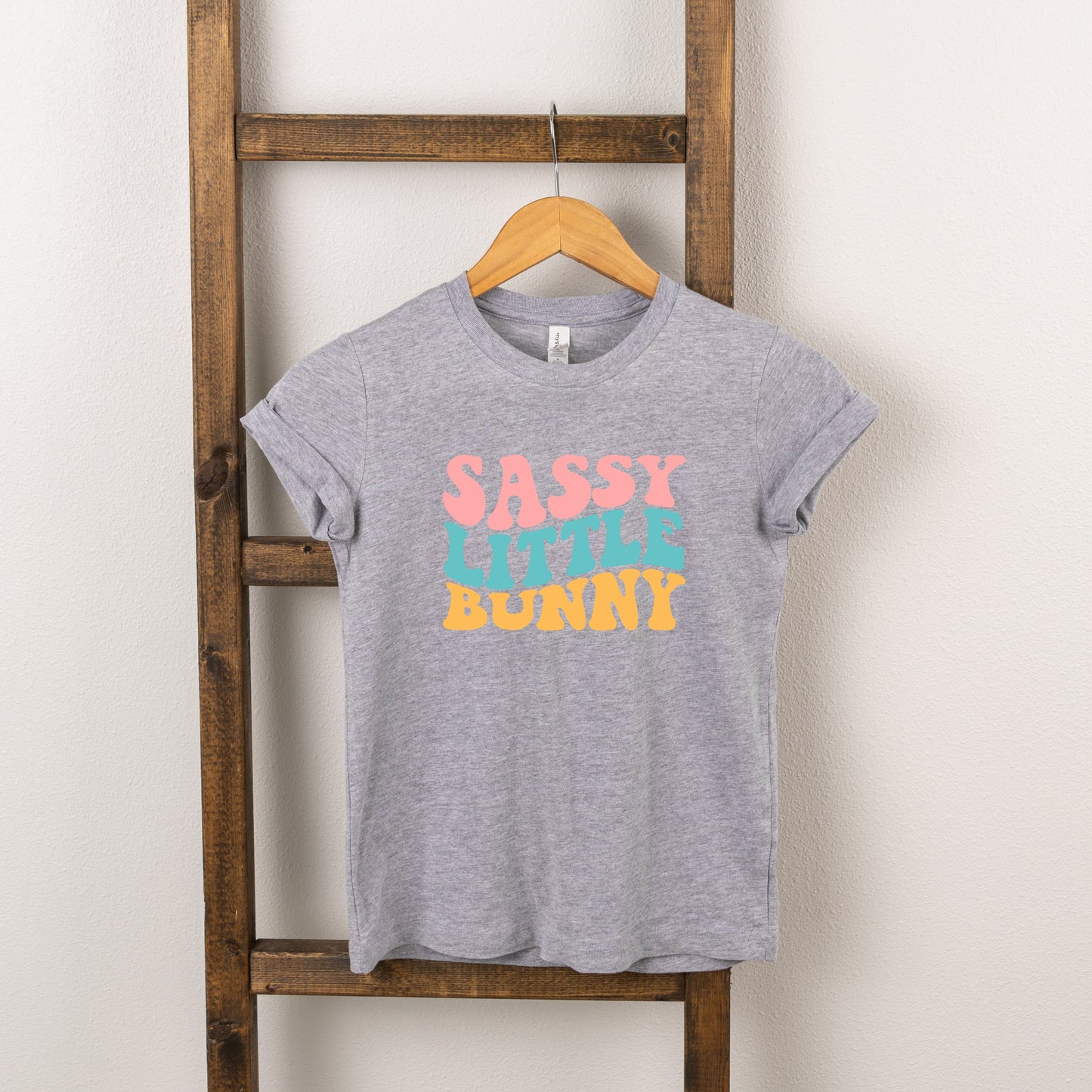 Sassy Little Bunny | Toddler Short Sleeve Crew Neck