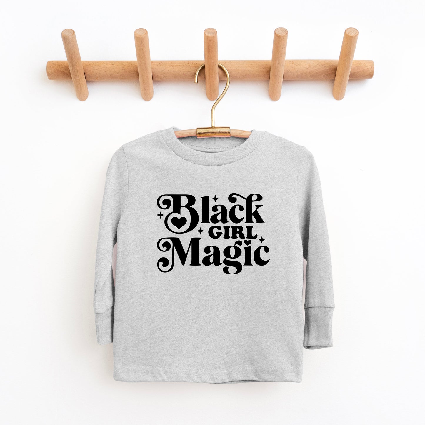 Black Girl Magic | Youth Graphic Long Sleeve Tee