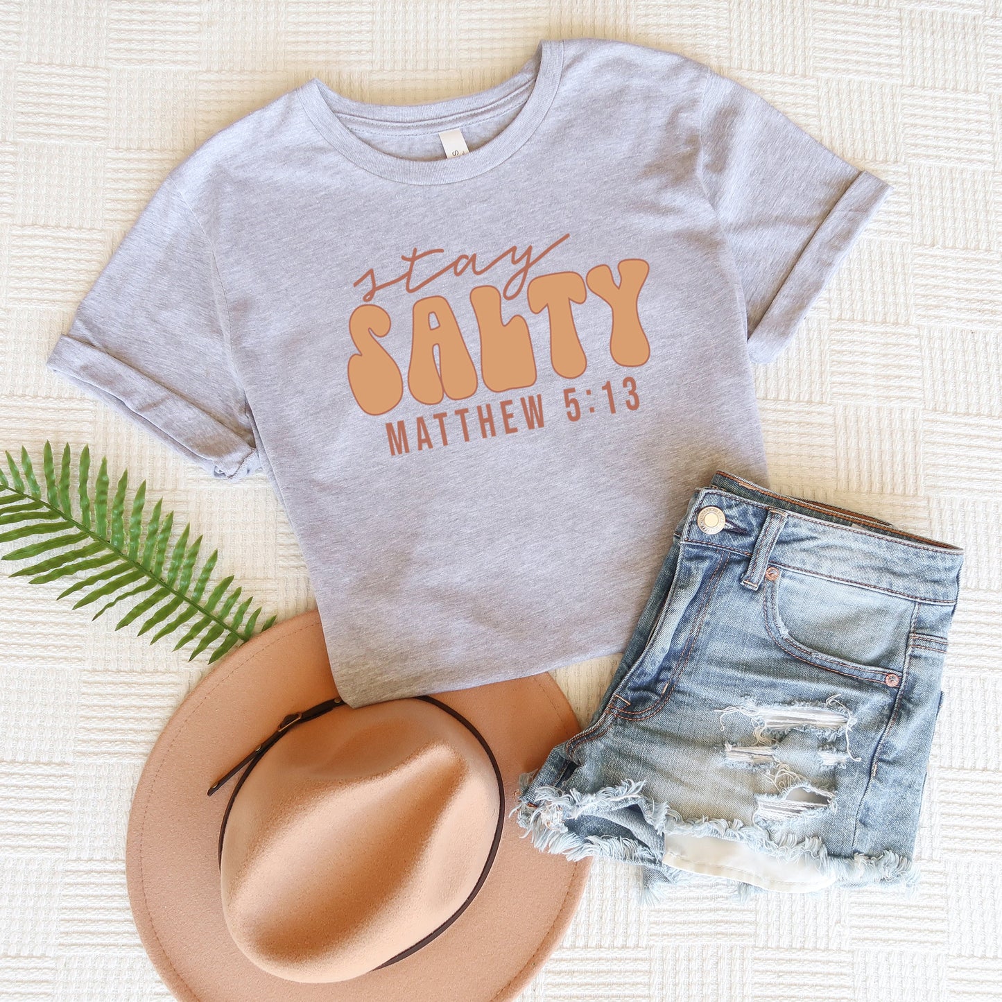 Stay Salty Retro | Short Sleeve Crew Neck